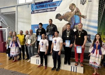 У Тернополі визначили переможців чемпіонату України з греко-римської боротьби серед кадетів