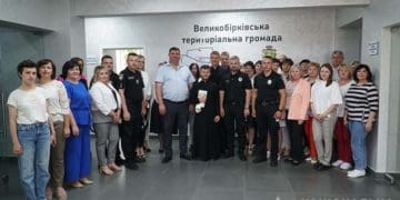 На Тернопільщині відкрили 44 поліцейську станцію