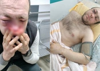 побив чоловік у формі