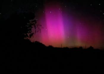 В Україні помітили північне сяйво
