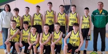 Юні тернопільські баскетболісти боряться за 5-8 місця Чемпіонату України
