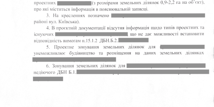 В міської ради вимагають внести зміни до генерального плану Тернополя