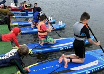 У Тернополі відбулися змагання на SUP-бордах