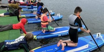 У Тернополі відбулися змагання на SUP-бордах