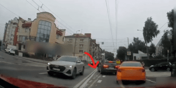 У Тернополі водій нахабно порушив ПДР, та не уник відповідальності