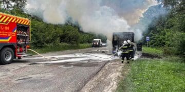 рейсовий автобус "Тернопіль-Гусятин" пожежа