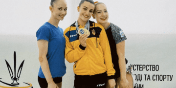 Три нагороди привезла тернопільська спортсменка Марія Халупа з Чемпіонату України зі спортивної аеробіки