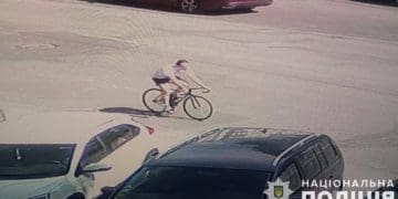У Тернополі шукають велосипедиста, який збив жінку на переході