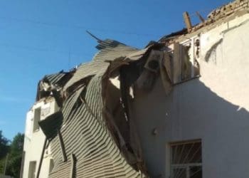 Удар дронів по Львову