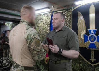 Василь Малюк вручив державні та відомчі нагороди бійцям ЦСО «А» СБУ