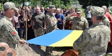 Байковецька громада провела в останню путь Героя Мирослава Рудого