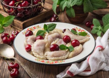 вареники з вишнями