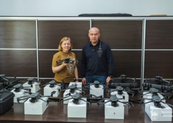 Передаємо для наших бійців ССО на передову 18 розвідувальних дронів та  спеціальні антенні комплекси дального радіусу дії, – Сергій Надал
