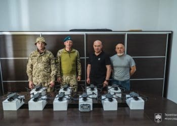 Морпіхи отримали чергову партію дронів Mavic 3 від Тернопільської міської ради