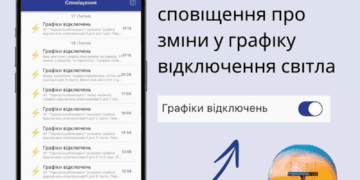 У «е-Тернопіль» доступні сповіщення зміни у графіку відключення світла