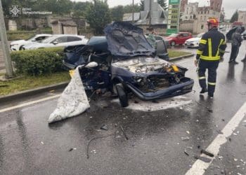 У Тернополі зіткнулися чотири автомобілі: двоє загиблих