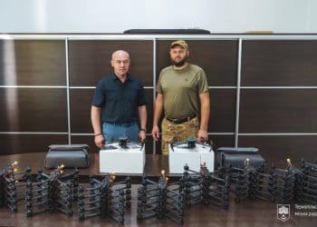 Тернопільському 35-му батальйону передали нову партію ударних fpv-дронів та розвідувальних квадрокоптерів Маvic, – Сергій Надал