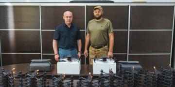 Тернопільському 35-му батальйону передали нову партію ударних fpv-дронів та розвідувальних квадрокоптерів Маvic, – Сергій Надал