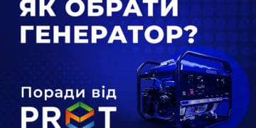 Як обрати генератор? Лайфхаки для бізнесу від PRET