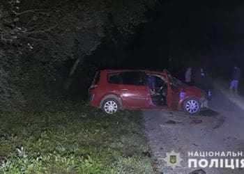 Автомобіль врізався в дерево і перекинувся: загинув 20-річний водій