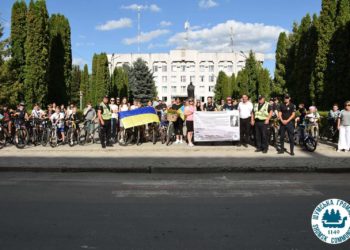 у Шумську відбувся велопробіг новим маршрутом