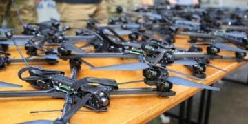 Тернопільська обласна рада передала чергову партію дронів для воїнів «Азову»