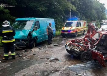 Жахлива ДТП. Фото: ДСНС Тернопільщини.