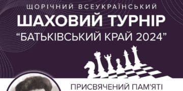 Шаховий турнір «Батьківський край 2024» відбудеться в холі ТРЦ Подоляни