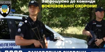 Поліція охорони Тернопільщини запрошує на роботу охоронників