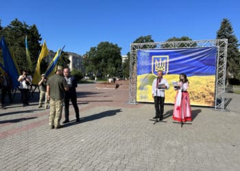 На Майдані Волі відбулись урочистості зі вшанування Захисників і Захисниць України в рамках 484-ї річниці Дня міста Тернополя