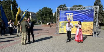 На Майдані Волі відбулись урочистості зі вшанування Захисників і Захисниць України в рамках 484-ї річниці Дня міста Тернополя
