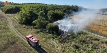 Вогнеборці на Тернопільщині врятували 320 гектарів землі від вогню