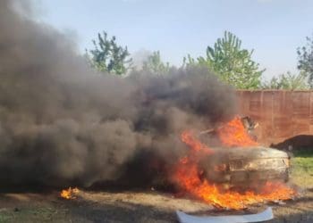 підпалів військових авто