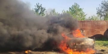 підпалів військових авто