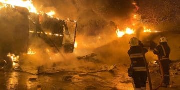 Нічна атака ворожих БПЛА на Львівщину: показали наслідки