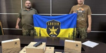 З Тернопіля для ЗСУ 3 вересня передали нову партію портативних рацій захисникам з 54-ої бригади