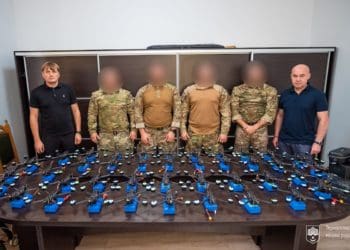 Тернопіль для ЗСУ: 5 вересня від тернополян передали 40 FPV-дронів для спецназу поліції