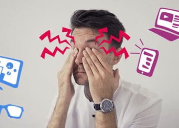 зняти вому очей зір