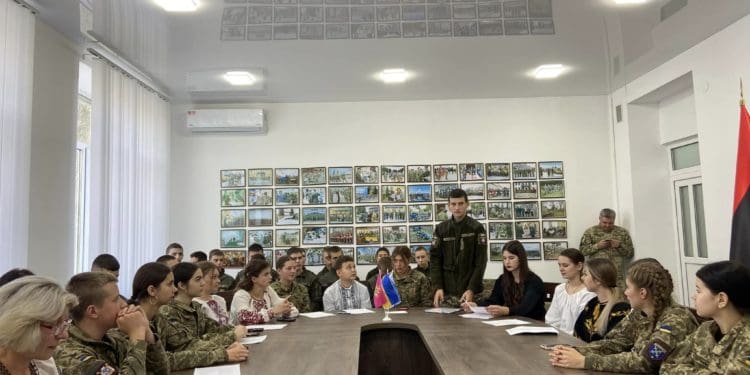 У військовому коледжі Тернополя відбувся патріотичний мовний марафон