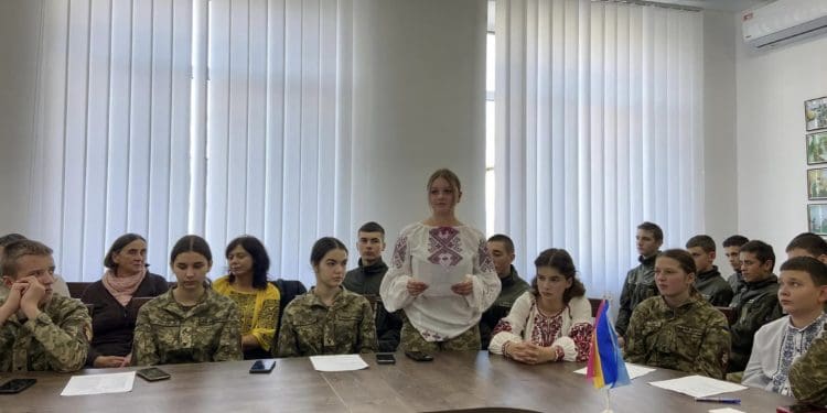 У військовому коледжі Тернополя відбувся патріотичний мовний марафон