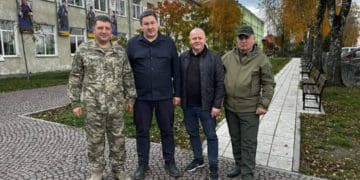 Збараж на Тернопільщині відвідав мер латвійського міста Огре Егілс Хелманіс
