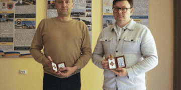 Тернопільські артилеристи подякували керівникам фонду «Престиж Благо» за допомогу