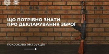 Що потрібно знати про декларування зброї