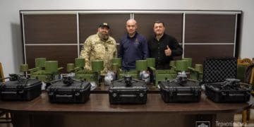 Системи РЕБ та Mavic 3T передали від тернополян захисника з 53-ї ОМБр