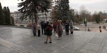 У Тернополі родини загиблих захисників організували акцію “Благодійна коляда”