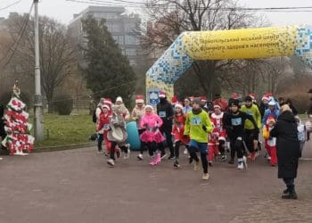 У Тернополі відбувся костюмований забіг святих Миколаїв