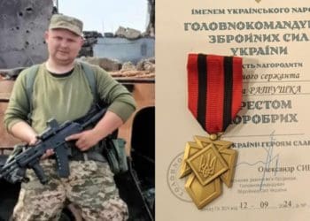 Герої серед нас: військового з Тернопільщини нагородили “Хрестом хоробрих”