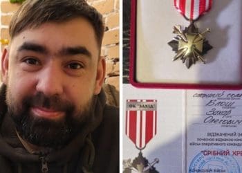 Військового з Тернопільщини нагородили відзнакою “Срібний хрест”