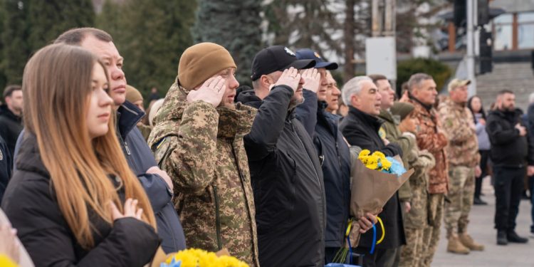 У Тернополі вшанували українських добровольців