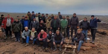 Добровольці з Тернопільщини поїхали будувати фортифікаційні споруди на сході країни